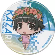 初春飾利(ミニキャラ) 缶バッジ 「くじメイト×どこプラ とある科学の超電磁砲T オンラインくじ ビーチバレーStyle Part1」 D-4賞