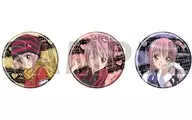01.日奈森あむ(公式イラスト) 缶バッジ3個セット 「TVアニメ しゅごキャラ!」