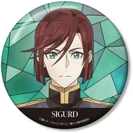 シグルド・フォーグレイブ Aure Glass 100mm缶バッジ 「TVアニメ 最後にひとつだけお願いしてもよろしいでしょうか」