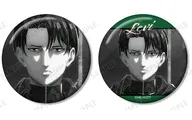 リヴァイ Ani-Art BLACK LABEL 第2弾 缶バッジ2個セット 「TVアニメ 進撃の巨人」