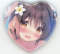 ここあD ハート缶バッジ 「DMMスクラッチ! イラストレーター ぱん スクラッチ」 E-6賞