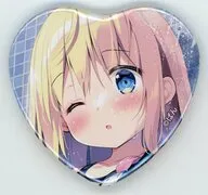 てん ハート缶バッジ 「DMMスクラッチ! イラストレーター ぱん スクラッチ」 E-8賞