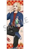 佐野万次郎(マイキー) ロングスクエア缶バッジ Welcome diner 「東京リベンジャーズ」