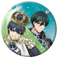 潔世一＆糸師凛 「TVアニメ ブルーロック インペリアルイースターエッグ メタリック缶バッジ」