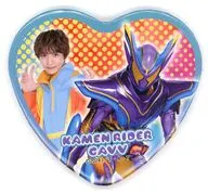 仮面ライダーガヴ マスターモード＆ショウマ 特大ハート型缶バッジ 「TOSくじ 仮面ライダーガヴ ファイナルステージ開催記念」 A賞