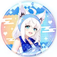 白上フブキ(フロあがりver.) 「バーチャルYouTuber ホロライブ×極楽湯・RAKU SPAコラボ第八弾 フロライフ トレーディング缶バッジ 等身ver.」