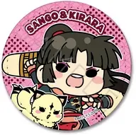 M-E.珊瑚＆雲母 レザーバッジ 「犬夜叉」