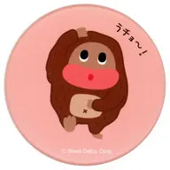 サク山チョコ次郎(ピンク) 缶バッジ 「サク山チョコ次郎くじ 第2弾」 F賞
