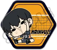 M-VB(影山飛雄) 第8弾 六角形缶バッジ(mochocho) 「ハイキュー!!」
