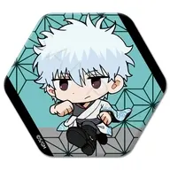 SA.坂田銀時 六角形缶バッジ(ちぽっけシリーズ) 「新劇場版 銀魂 -吉原大炎上-」