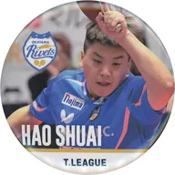 ハオ シュアイ(岡山リベッツ) 缶バッジ 「T.LEAGUE 缶バッジチャンスくじ」