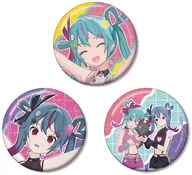 デコミク＆にーにゃ ホログラム缶バッジ3個セット 「デコミクLIVE starring 初音ミク『Hello』Produced by DECO*27 / OTOIRO」