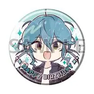 21.赤尾晶(誕生日ver.) グラフアートイラスト ホログラム缶バッジ(57mm) 「SAKAMOTO DAYS」