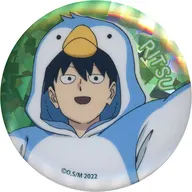 影山律(ホログラム仕様レアver./等身/着ぐるみ) 缶バッジ 「モブサイコ100 III あたりツキ! トレーディング缶バッジ Ver. 着ぐるみ」 缶バッジ賞