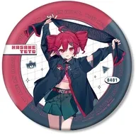 重音テト 描き下ろし モチーフジャケットver. Art by 小奈きなこ BIG缶バッジ 「重音テト」