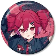 重音テト 描き下ろし モチーフジャケットver. Art by 小奈きなこ グリッター缶バッジ 「重音テト」