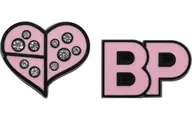 BLACKPINK ピンズ2個セット 「BLACKPINK×MOLESKINE」