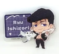 石流龍＆コガネ 「呪術廻戦 POP UP SHOP コガネといっしょ-Ordinary- in HMV トレーディングネームバッジ」