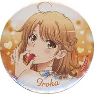 一色いろは いろは花柄(寄り) ホロ缶バッジ丸型 「きゃらっとくじ[web] TVアニメ やはり俺の青春ラブコメはまちがっている。 【アニまるっ!連動企画】 一色いろはバースデー記念オンラインくじ」 E-3賞