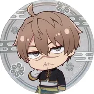 皇后崎迅(ミニキャラ) 缶バッジ 「DMMくじ TVアニメ 桃源暗鬼 ～チャイナスタイル～」 E-9賞