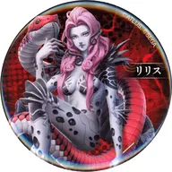 リリス 「真・女神転生V Vengeance POP UP STORE 邪教の世界 ブラインド 悪魔缶バッジ」 墓場の画廊限定