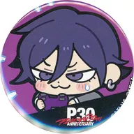 主人公(P1) 「ペルソナシリーズ P30th 主人公×大川ぶくぶ カンバッジ」