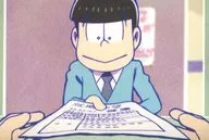 "Mr. Osomatsu ~ Winter Pine Tree Full of 6 Children ~ job hunting Card" by Choromatsu Matsuno Fair Benefit