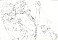 Clear x Aoba (B) 「 DRAMAtical Murder Exhibition in Space Caiman Original Pictures Card Collection Limited to 」 Venue