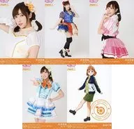 Chikka Takaumi Aqours CLUB 2019 Official Birthday sheet of paper measuring 80 x 100cm Bromide 5-Pack Set (1 Illustration + 4 Casts) "Love Live! Sunshine!"