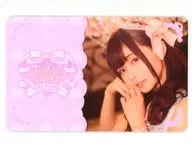 Limited to members of "Official Fan Club Event 7 colors world" Design Card of Suwa Nanaka (Tiara) membership card