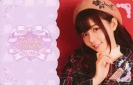 Limited to members of "Official Fan Club Event 7 colors world" Design Card of Suwa Nanaka (Hat) membership card.