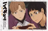 HAKUFU Kenjiro & Goshikiko Photo Card 「 Haikyu! TO THE TOP×DECOTTO by animatecafe 」 target product Purchase benefits The latter half