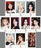 TWICE Photo Card Set (10 Sheets) "CD Perfect World" Release Commemorative Goods