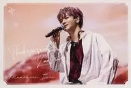 豆原 Kazunari Original Greeting Card "2021 JO1 LIVE" OPEN THE DOOR "Opening Memorial KUJI" E-Prize