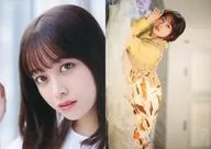 Kanna Hashimoto B5 Double-Sided Photo Sheet CM NOW VOL. 215 March 2022 Appendix