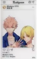 Shiwasu Kakeru & kisaragi Koi (Bust Up) "Tsukiuta. Shared Memory Collection daily ver."