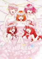 Collection (ED illustration) A5-size card "Eiga The Quintessential Quintuplets" Attendee Special Bonus 5th