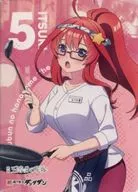 中野五月(等身) オリジナルイラスト入りカード 「映画 五等分の花嫁×肉汁餃子のダンダダン」 コラボ対象メニュー注文特典