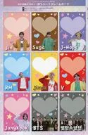 BTS Heart Frame Card K ☆ STAR BTS SPECIAL Vol. 5 Binding Appendix