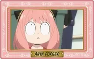 Anya Forger (pink / upward) "SPY×FAMILY Clear Card"