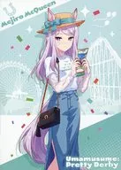 Bull McQueen original illustration card "Uma Musume Pretty Derby in Yomiuri Land" goods Purchase benefits