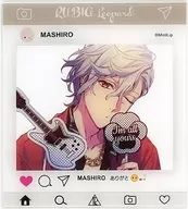 Majiro Fuyuki (MASHIRO) Instagram-style acrylic card "Maru KUJI DIG-ROCK 2nd bullet" Small blessing 07