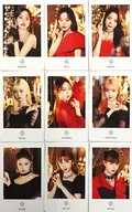 NiiziU Photo Card Set B (9 sheets) "NiiziU Live with U 2022" Burn it Up "