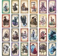 Conjunto de 24 tipos "Identity V 5 Personnel Illustration Card Collection Vol. 1"