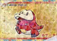 ホゲータ Partner Card "Switch Soft Pocket Monsters Scarlet Violet" Pokemon Center Purchase benefits