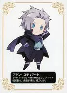 アラン・スティアート 両面ミニイラストカード 「乙女ゲームの破滅フラグしかない悪役令嬢に転生してしまった… アニメ化記念フェア」 対象商品購入特典