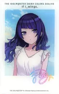 田中摩美々 「THE IDOLM＠STER SHINY COLORS 5thLIVE If I_wings. 公式トレーディングアクリルカード A」