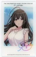 桑山千雪 「THE IDOLM＠STER SHINY COLORS 5thLIVE If I_wings. 公式トレーディングアクリルカード B」