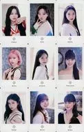 NiiziU Photo Card Set (9 Sheets) "Paradise" Release Commemorative Goods