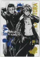 Sumi-e acrylic card "Tokyo Revengers" by Keisuke Taji and Kazutora 羽宮 TSUTAYA only